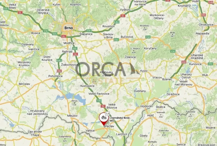 Prodej pole, Břeclav, 2440 m2