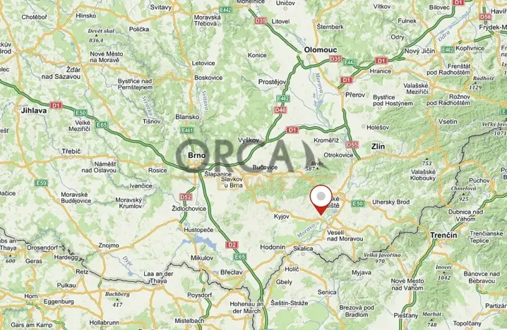 Prodej pole, Moravský Písek, 320 m2