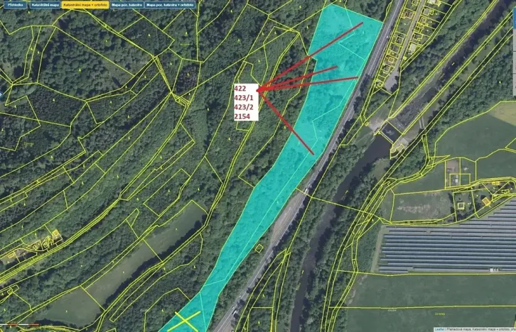 Dražba lesa, Metylovice, 49039 m2