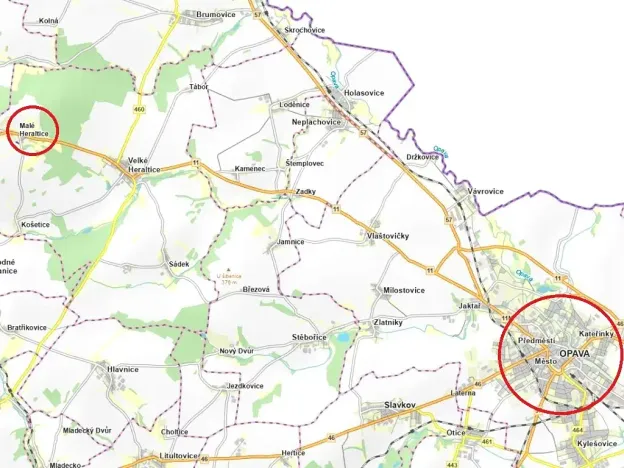 Prodej pozemku pro bydlení, Velké Heraltice, 4586 m2