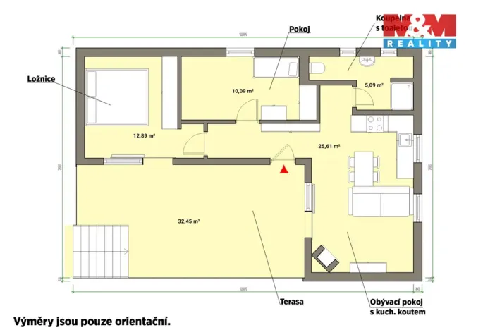 Prodej rodinného domu, Šabina, 55 m2