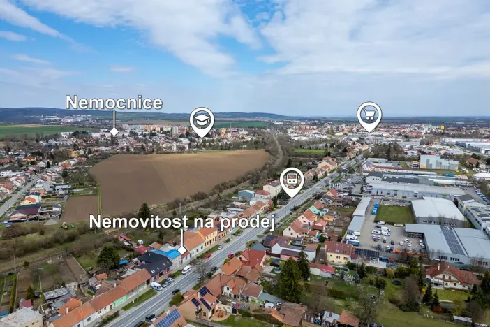Prodej rodinného domu, Vyškov - Nouzka, Brněnská, 84 m2