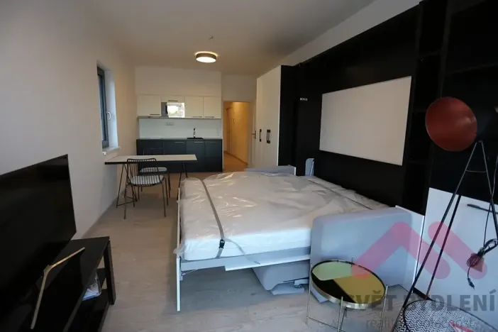 Pronájem bytu 1+kk, Praha - Karlín, U Mlýnského kanálu, 40 m2