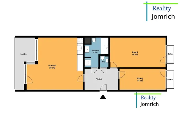 Pronájem bytu 3+kk, Liberec, Na Perštýně, 74 m2