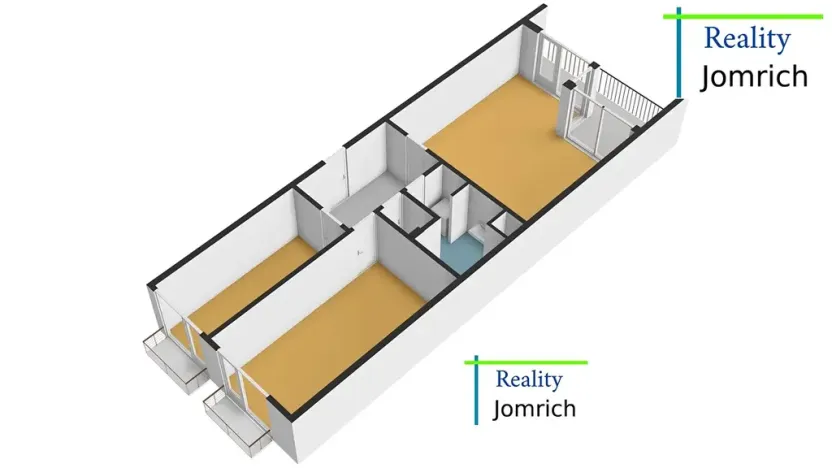 Pronájem bytu 3+kk, Liberec, Na Perštýně, 74 m2