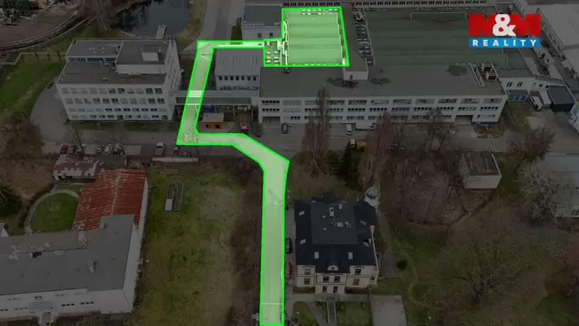 Pronájem skladu, Jirkov, Mostecká, 850 m2