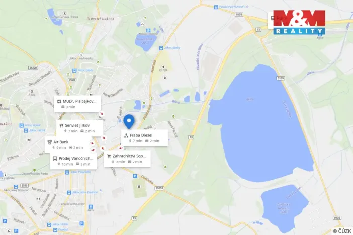 Pronájem skladu, Jirkov, Mostecká, 255 m2