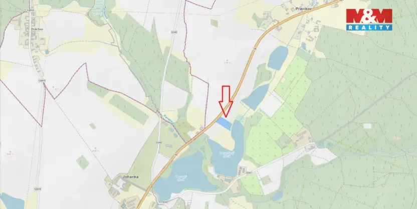 Prodej pole, Kamenice nad Lipou - Pravíkov, 8399 m2