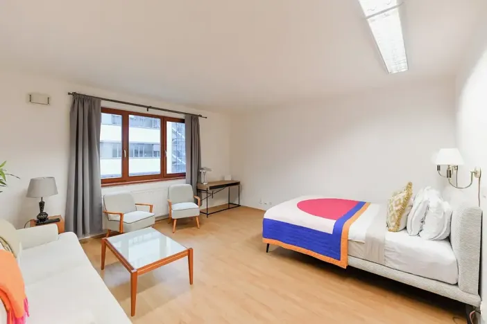 Pronájem bytu 1+kk, Praha - Michle, Hanusova, 32 m2