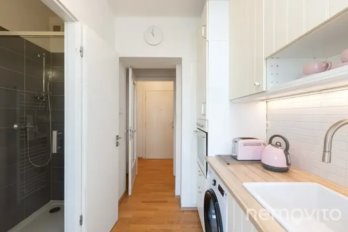 Prodej bytu 1+kk, Praha - Vršovice, Sportovní, 34 m2