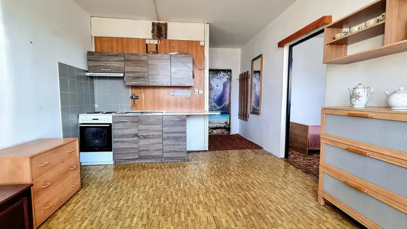 Prodej bytu 1+1, Vilémov, Žatecká, 34 m2