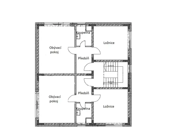 Pronájem bytu 2+kk, Liberec, Norská, 50 m2