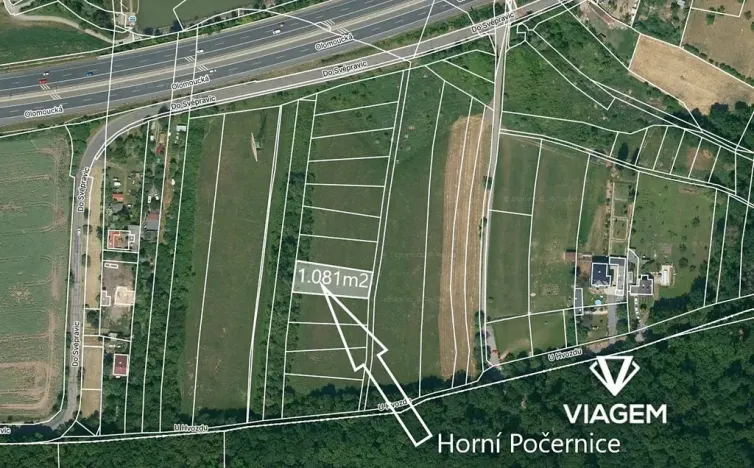 Prodej zahrady, Praha, 1081 m2