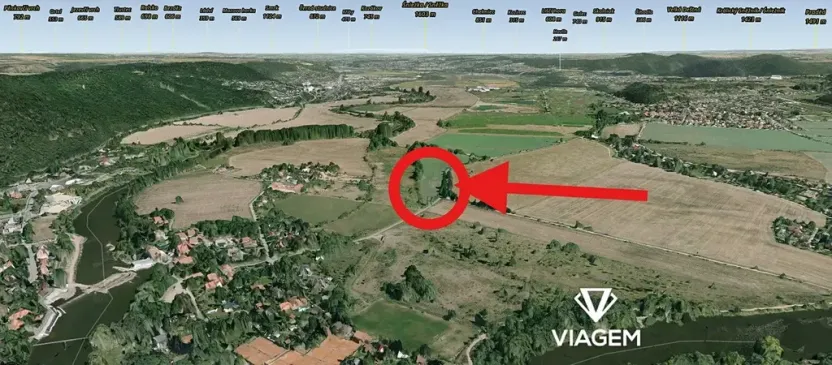 Prodej pole, Praha - Lipence, 2147 m2