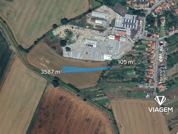 Prodej podílu komerčního pozemku, Kněžpole, 923 m2