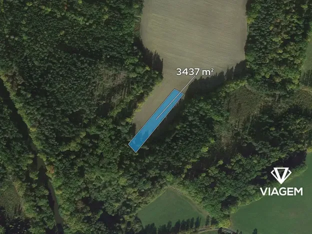 Prodej podílu pole, Třeboň, 859 m2