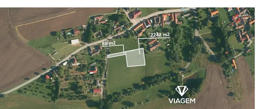 Prodej pozemku pro bydlení, Budislav, 2328 m2
