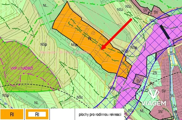 Prodej podílu zahrady, Moravské Bránice, 2154 m2