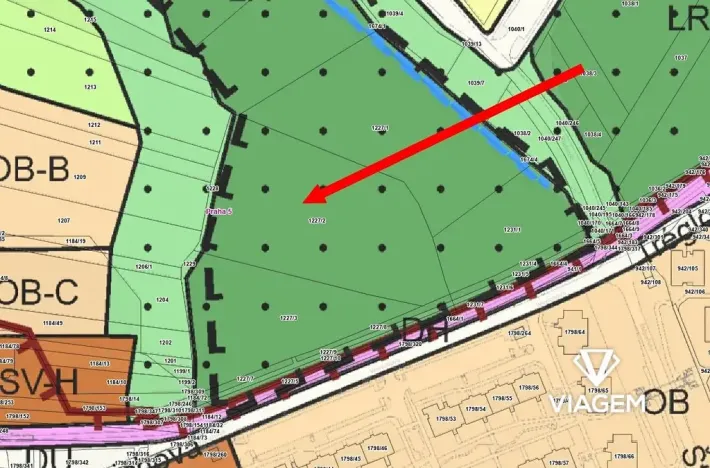 Prodej komerčního pozemku, Praha - Hlubočepy, 12894 m2