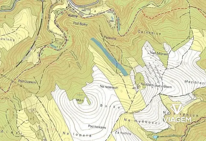 Prodej podílu lesa, Kuřimská Nová Ves, 6242 m2
