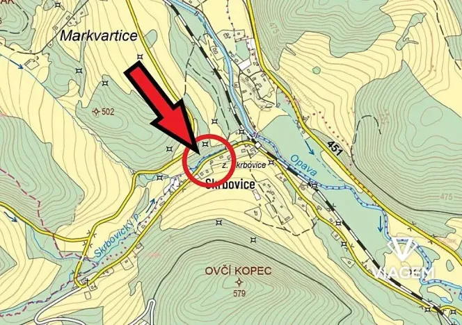 Prodej zahrady, Široká Niva, 1920 m2