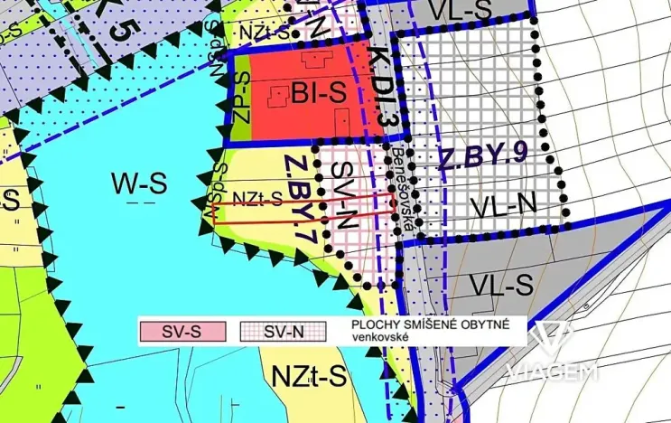 Prodej pozemku pro bydlení, Bystřice, 1719 m2