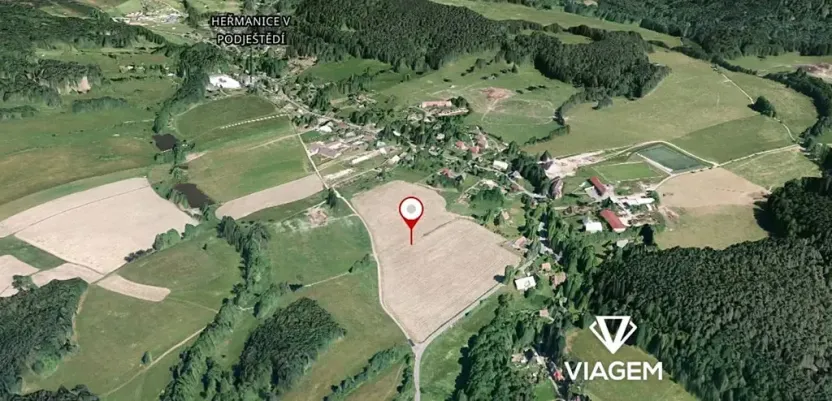 Prodej podílu pole, Jablonné v Podještědí, 8430 m2