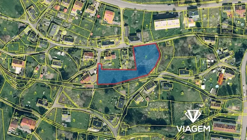 Prodej pozemku pro bydlení, Velký Šenov, 2593 m2