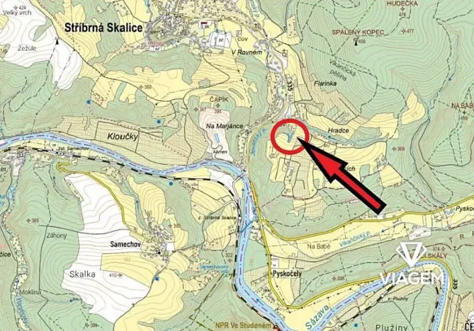 Prodej lesa, Stříbrná Skalice, 1515 m2