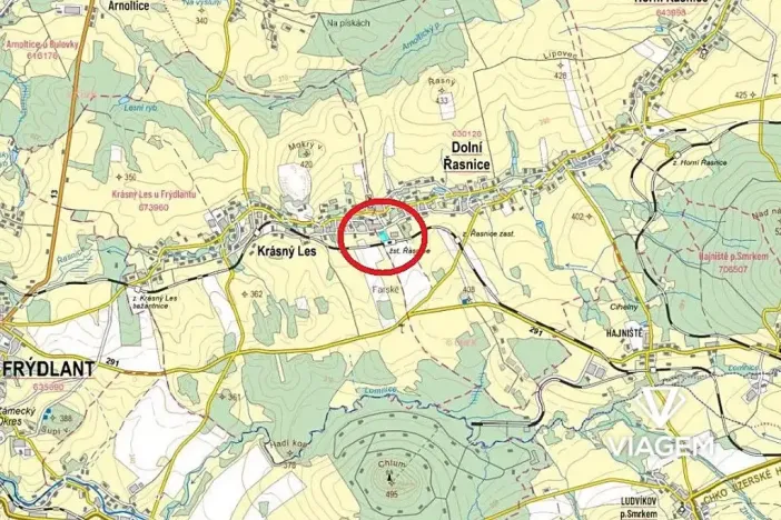 Prodej podílu pole, Dolní Řasnice, 4589 m2