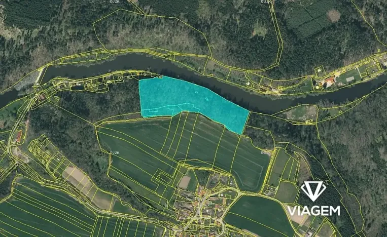 Prodej lesa, Bečice, 36578 m2