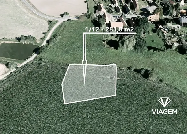 Prodej podílu pole, Sedlec, 281 m2