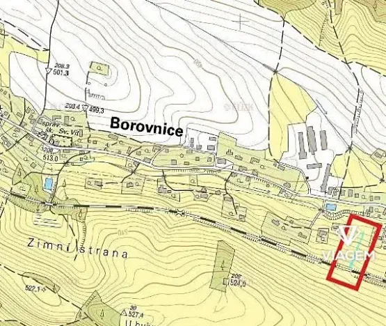 Prodej podílu pozemku pro bydlení, Borovnice, 235 m2