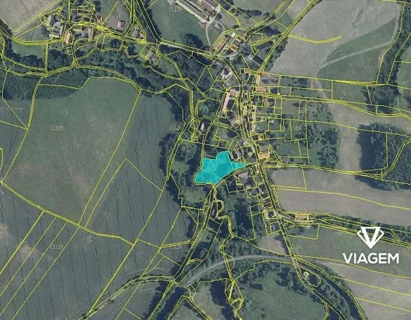 Prodej podílu zahrady, Úštěk, 428 m2