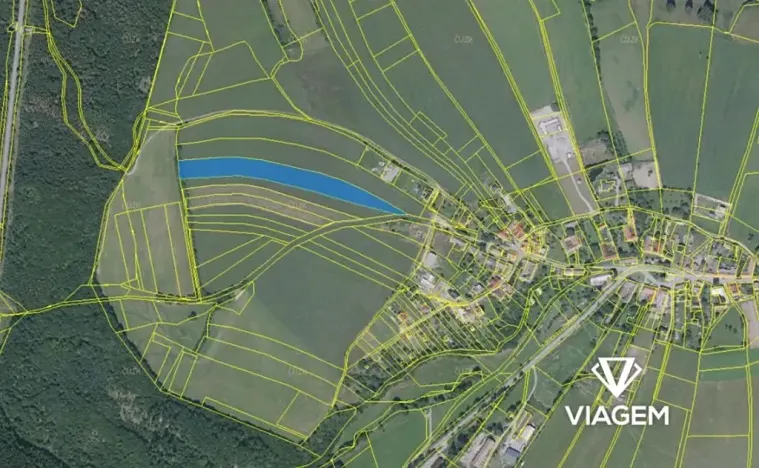Prodej podílu pozemku pro bydlení, Velenov, 3426 m2