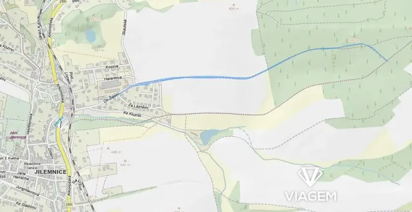 Prodej podílu pole, Jilemnice, 1121 m2