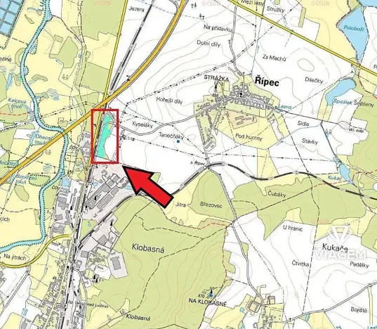 Prodej podílu pole, Řípec, 4191 m2