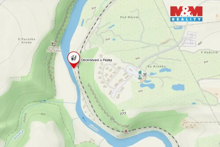 Prodej komerčního pozemku, Kácov, 804 m2