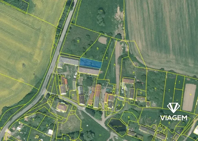 Prodej zahrady, Vidice, 573 m2