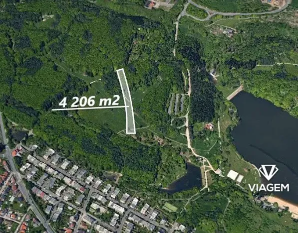 Prodej podílu lesa, Praha - Hostivař, 1752 m2