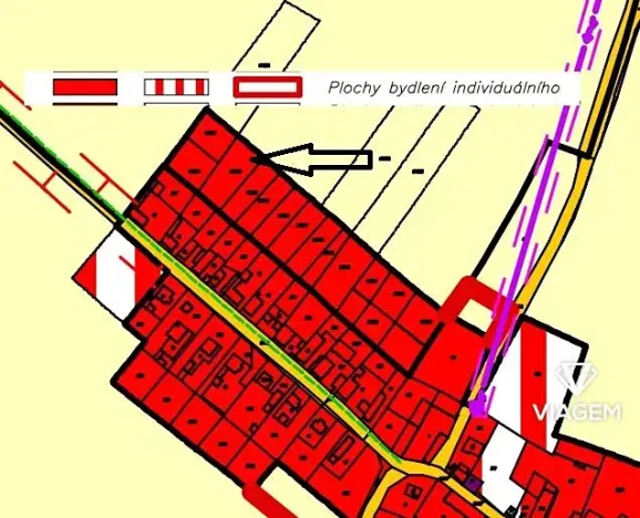 Prodej podílu pozemku pro bydlení, Toušice, 194 m2