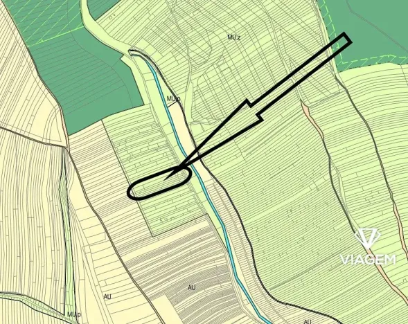 Prodej podílu zahrady, Archlebov, 382 m2