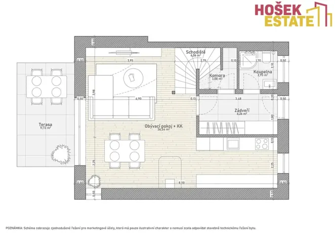 Prodej rodinného domu, Lipůvka, 99 m2