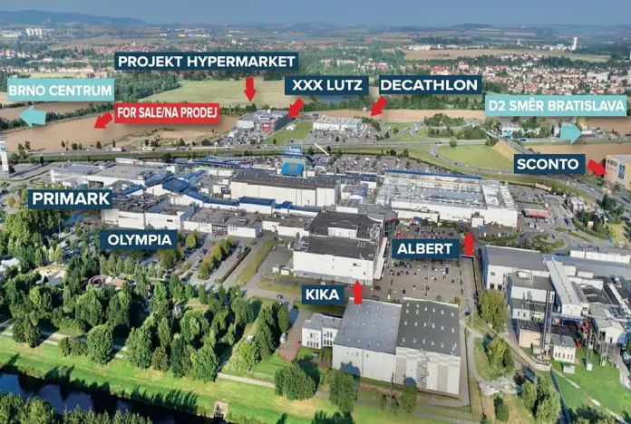 Prodej komerčního pozemku, Modřice, 15000 m2