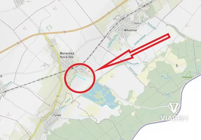 Prodej pole, Moravská Nová Ves, 10112 m2