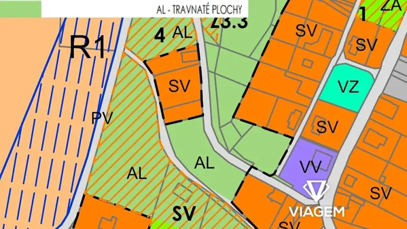 Prodej zahrady, Višňová, 1006 m2