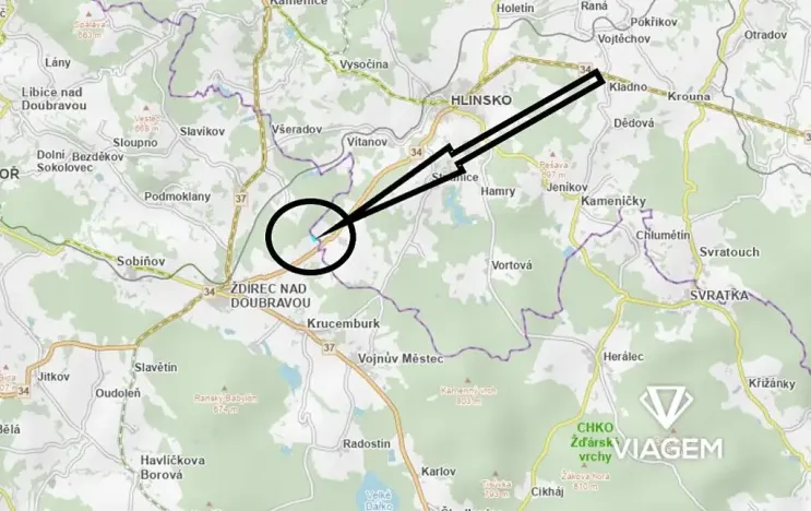 Prodej pole, Ždírec nad Doubravou, 12813 m2