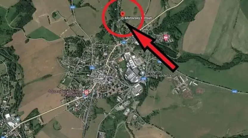 Prodej zahrady, Moravský Beroun, 740 m2