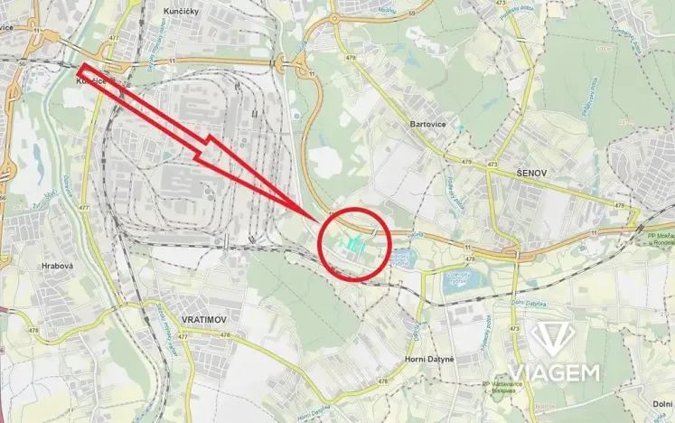 Prodej pole, Ostrava, 3410 m2