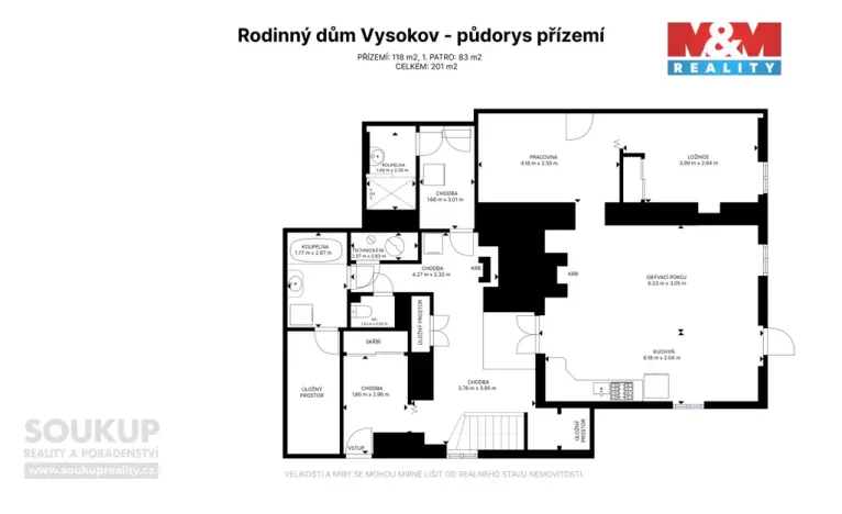Prodej rodinného domu, Vysokov, 169 m2